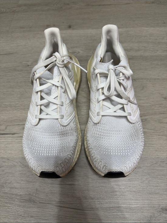 adidas Originals Shoes - adidas Originals White Knit Athletic Sneakers